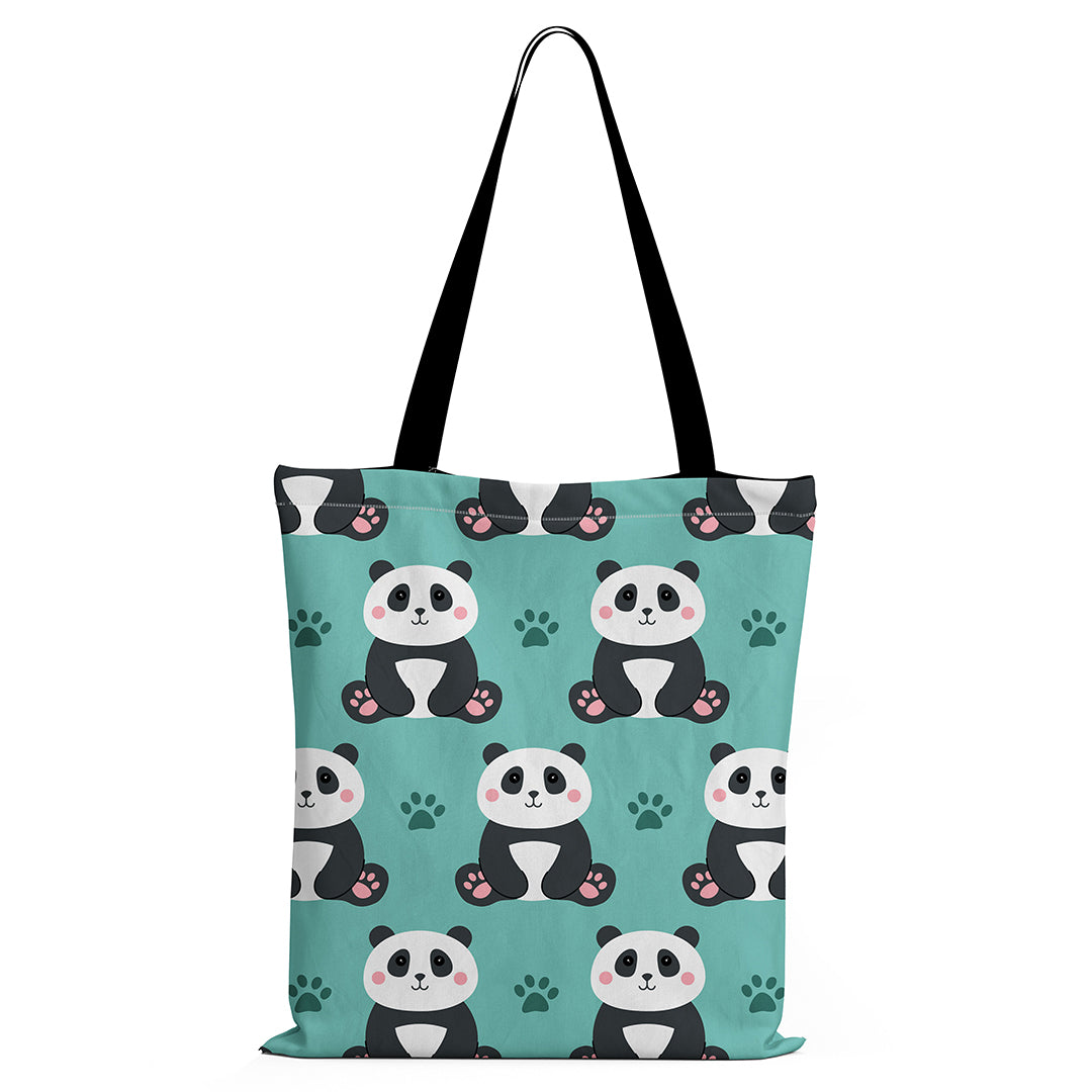 TrendoPrint Aesthetic Zipper Tote Bag (14x16 inches)