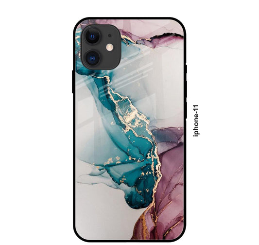 TrendoPrint Premium Printed Glass Back Phone Case