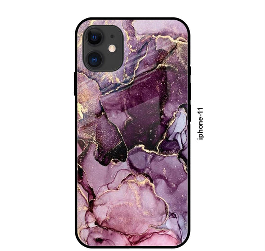 TrendoPrint Premium Printed Glass Back Phone Case