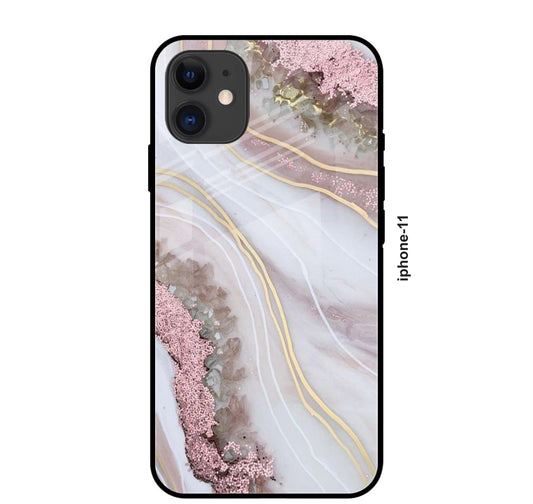 TrendoPrint Premium Printed Glass Back Phone Case