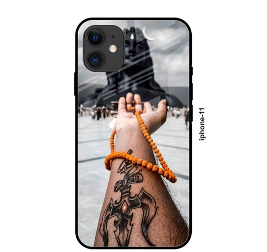 TrendoPrint Premium Printed Glass Back Phone Case