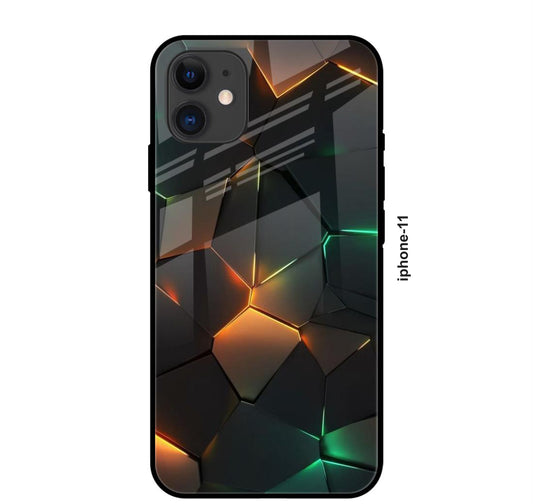 TrendoPrint Premium Printed Glass Back Phone Case