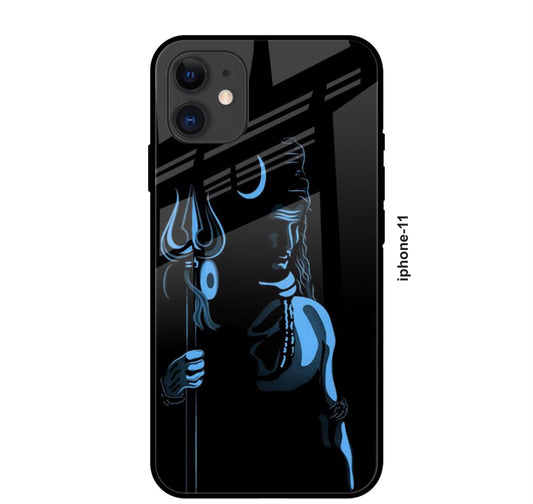 TrendoPrint Premium Printed Glass Back Phone Case