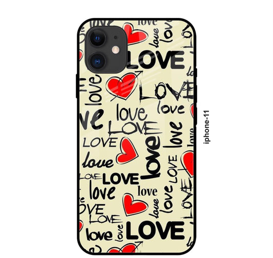 TrendoPrint Premium Printed Glass Back Phone Case