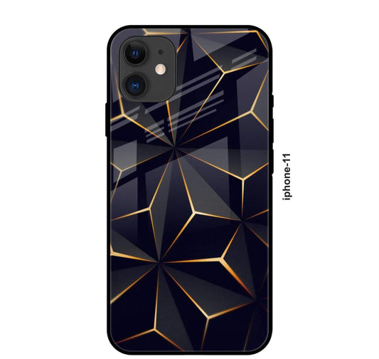 TrendoPrint Premium Printed Glass Back Phone Case