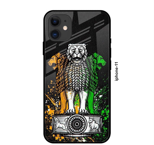 TrendoPrint Premium Printed Glass Back Phone Case