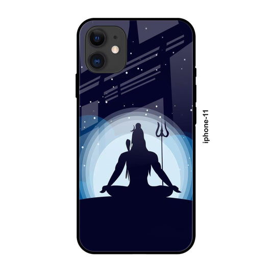 TrendoPrint Premium Printed Glass Back Phone Case