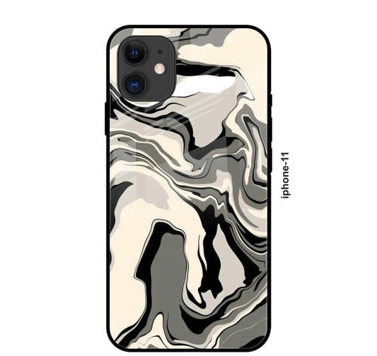 TrendoPrint Premium Printed Glass Back Phone Case