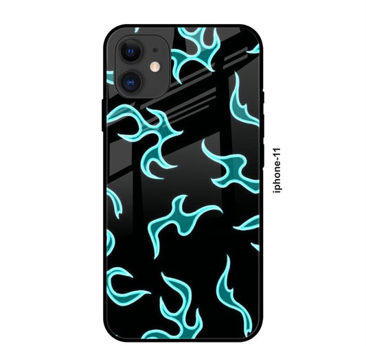 TrendoPrint Premium Printed Glass Back Phone Case